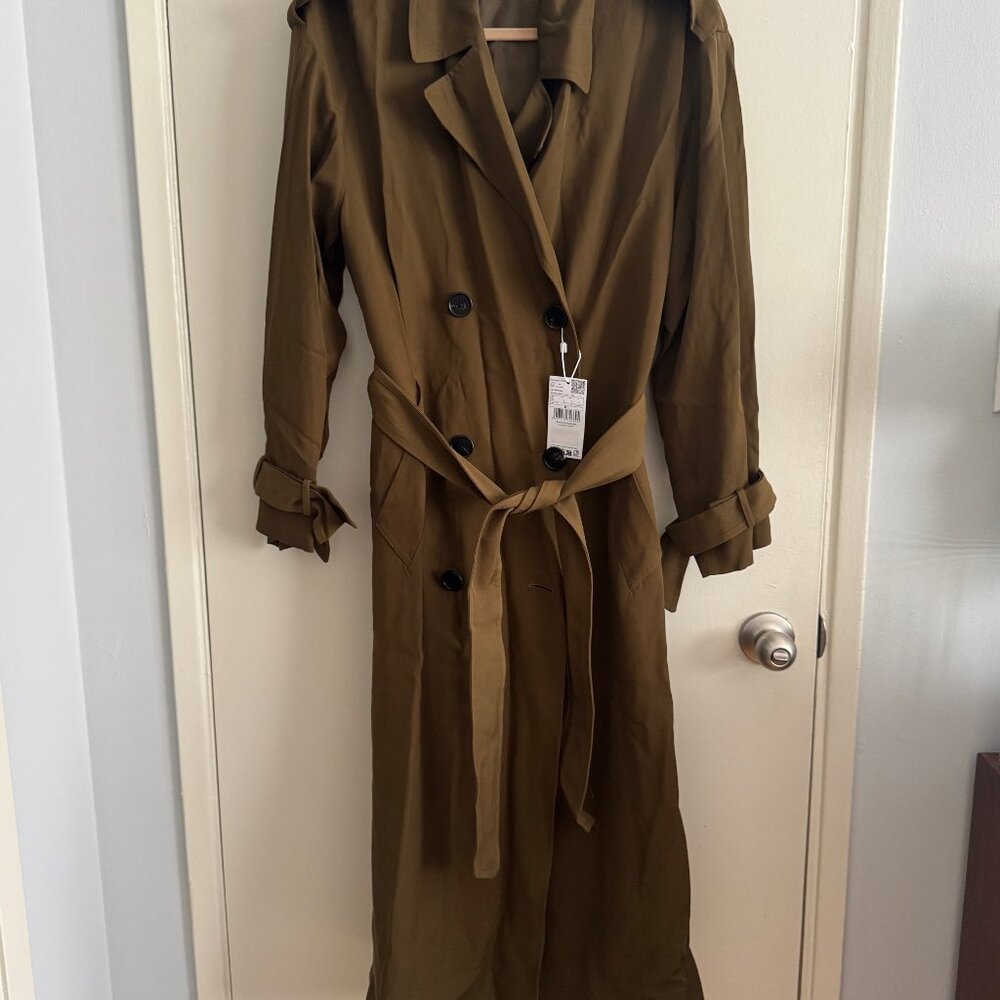Mango Adelaida Oversized Trench Coat - NWT
